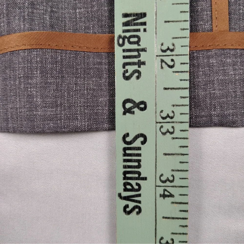 Joseph Jos A Bank 50L Charcoal Plainweave Half Lined Blazer Sport Coat EUC